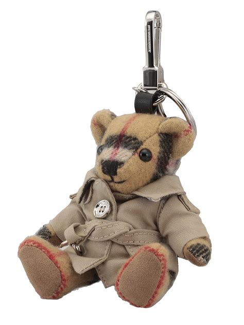 burberry thomas bear keychain|burberry key holder wallet.